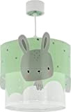 Dalber Lampada a sospensione per bambini Baby Bunny Verde Conejito Verde