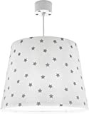 Dalber Lampada da soffitto per bambini Star Light Stelle Bianco (82212B)