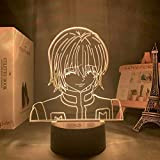 Dalovy Festival 3D Illusion Lamp LED Night Light Kurapika Figure Acrilico Anime Gift Hunter X Hunter for Kids Room Decor ...