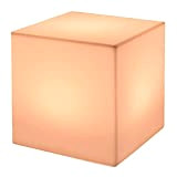Danieli Cubo Luminoso da Giardino 40cm Made in Italy | Cube Lampada da Giardino in Resina a LED Luce Calda ...