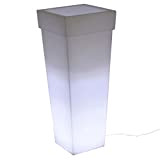 Danieli Lampada Vaso Luminoso da Giardino OAK a LED | In resina anti-ingiallimento | Luce bianco freddo 5000 k| Led ...