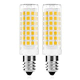 DiCUNO Dimmerabile lampadina LED E14, 4W equivalente a 40W lampadine alogene, Bianco caldo 2700K, 390LM, Lampadina LED con base a ...