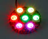 Digi-Dot Button 7 x LED SK6812 Mini 3535