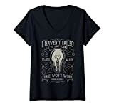 Donna I Haven't Failed - Thomas Edison Bulb Maglietta con Collo a V