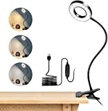 dowowdo Lampada USB da Scrivania con Pinza, 48 LEDs USB LED Lampada con Clip, Flessibile a 360 °, Ideale per ...