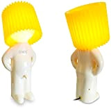 Eaxus® Funny LED Bedside Lampada da comodino - Maschio illuminato con interruttore wiener