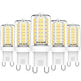 Eco.Luma Lampadine LED G9 Bianco Naturale 4000K, 5W Alogena 40W, Non Dimmerabile G9 LED Lampadina, AC 220-240V LED G9 Lampada, ...