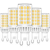 Eco.Luma Lampadine LED G9 Bianco Naturale 4000K, 6W Alogena 50W 60W, Non Dimmerabile G9 LED Lampada, AC 220-240V LED G9 ...