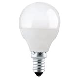 EGLO E14 LED, lampadina a forma di goccia, 5 Watt (equivalente a 40 Watt), 470 lumen, 4000k, lampadina bianco neutro, ...