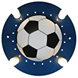 Elobra, Lampada da soffitto a forma di pallone da calcio, A, E14