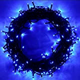 EPESL Luci natalizie 15m 120 leds con 8 modalità end to end estensibile catene luminose esterni ed interni decorazione per ...