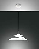 Fabas Luce Aragon - Lampada a sospensione a LED, 18 W, colore: Bianco