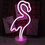 Fantasee - Luce notturna decorativa neon a LED, a pile, per soggiorno/camera da letto/casa, per festa di nozze/Natale/bambini/regalo compleanno moderno ...