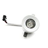 Faretto mini LED spot incasso luce scale segnapassi 1W 220V IP20 foro 25 30mm