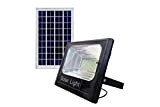 Faro led smd 60W watt con indicatore di carica pannello solare telecomando each