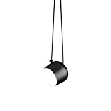 FLOS Aim, lampada da soffitto sospesa in policarbonato, riflettore ABS, corpo orientabile, alimentazione diretta a rete, 16 W, 24,3 x ...