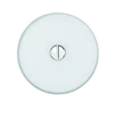 Flos Mini Button EU DIFF PLAST.Opal/Opal, vetro, trasparente, 14 x 4,6 cm