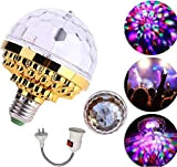Fulvtuy Colorful Rotating Magic Ball Light, 2022 New LED Crystal Magic Ball, Premium Party Lights Disco Magic Light Bulb with ...