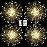 Fuochi d'artificio Luci Illuminazione Stringa Luci Fatate Natalizie 120 LED Fuochi d'Artificio Luci Lampada Luci per Feste, Pergole, Matrimonio, Giardino ...
