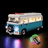 FYHCY Set luci LED per Camper Lego 10279 Volkswagen T2, Luce di Illuminazione Compatibile con Lego 10279 (Modello Lego Non ...