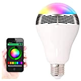 G24 Wireless Bluetooth BT citofono color Smart LED Light Bulb lampada E27