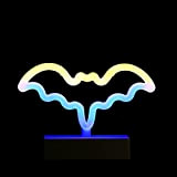 Generic Insegna da Parete Arcobaleno Multicolore al Neon LED di Halloween per Fredda, della Parete, Letto Arcobaleno da Appendere (multicolourG, ...