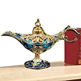 GIMOCOOL Lampada del Genio Magico di Aladino - Lampada araba Classica,Lampada da Collezione Vintage Magic Genie per la Decorazione della ...