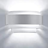 Glighone 7W Lampada da Parete LED Applique da Parete Interni morderna in alluminio Decorazione per Soggiorno, Camera da letto, Corridoio, ...