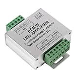 GOTOTOP 12-24V 24A LED Amplificatore Segnale Rgbw Circuito di Uscita a 4 canali Controller Striscia LED in Alluminio (3,2 × ...