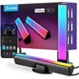 Govee Smart LED Light Bars, WiFi RGBIC TV Retroilluminato con Fotocamera, Lampada da Gioco Sincronizza con la Musica, Funziona con ...