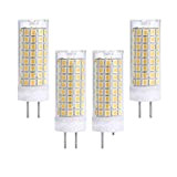 GY6.35 LED Lampadine 10W Bianco Caldo 3000K, G6.35 Bi-Pin Base Alogene 90W Sostituzioni, AC 110V, Angolo 360 Gradi Beam(Dimmerabile, 4pz)