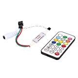 Haofy Controller LED RGB, dimmer per telecomando wireless per luci di striscia a LED, telecomando IR mini 21 tasti per ...
