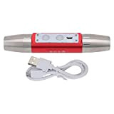 HDZWW Luce della Pietra preziosa 4 modalità di Ricarica USB Metallo Durevole 2600mAh Batteria Accessori for Luce di valutazione della ...