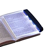 HERCHR Lampada da Lettura,Luce Libro,Lucina per Leggere Libro Lampada Libro,Luce a LED per Libro in Brossura,Libro Notturna LED Libro Lampada ...