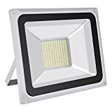 HimanJie - Faretto LED 10 / 20 / 30 / 50 / 150 / 300 W, colore luce bianco freddo, 6500 K, per illuminazione e ...