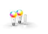 Hive 852004 Smart Lighting EUK-2x Colore E27 & Sensore di movimento, Bianco