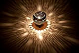 Home on Earth - Lampada in piedi in noce di cocco per una luce calda e accogliente, commercio equo (design ...