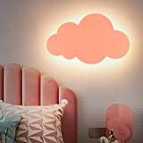 HORKEY - Lampada da parete a forma di nuvola, per interni ed esterni, lampada da parete a LED, lampada da ...
