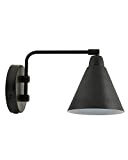 House Doctor Lampada da parete Game, Black/White, Dia.: 20 cm, E14, max 40 Watt, cavo 2,5 m