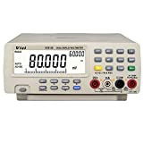 HUACHEN-CHAO Digital Tester Multimetro da banco Auto Range 80000 Count Multimetro Digitale Tester Retroilluminazione Voltmetro Digitale VC 8145 Tester Multifunzione ...