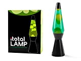 I-TOTAL® - Lava Lamp Magma/Lava Lamp Glitter | Colored (Verde/Giallo)