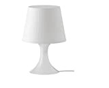 Ikea Lampada da Tavolo, Bianco, 19 x 19 x 15 cm
