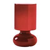Ikea lampada da tavolo lykta, 24,5 cm, Rosso