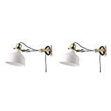 Ikea RANARP - Lampada da parete con attacco a LED, colore: Bianco sporco