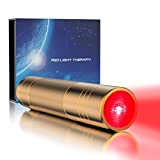 Ikeener Torcia per dispositivo terapeutico a luce rossa, con luce rossa a raggi infrarossi, con 660 nm e 808 nm, ...