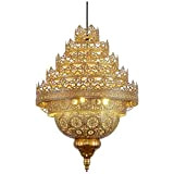 Illuminazione Lampadari Lampadario arabo della corona araba, lampada marocchina che tocca lampada a sospensione, lampada appesa al soffitto for l'isola ...