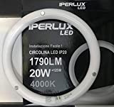 Iperlux Circolina led 20W EX 32W diametro 30cm 1790LM Luce 4000K Attacco G10Q