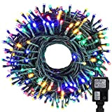 iShabao Luci Natale Esterno 20M 200 LED Luci Albero di Natale Catena Luminose Colorate Luci Natalizie da Esterno ed Interno ...
