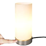 Jago® Lampada da Comodino - a Touch, 3 Livelli di Luce Notturna, E14, Max 40 W o LED Dimmerabile - ...