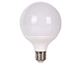 JANDEI - Lampadina LED globo, filettatura G95 E27, 15W (equivalente a 100W) luce bianca fredda 6000K, 1700 lumen